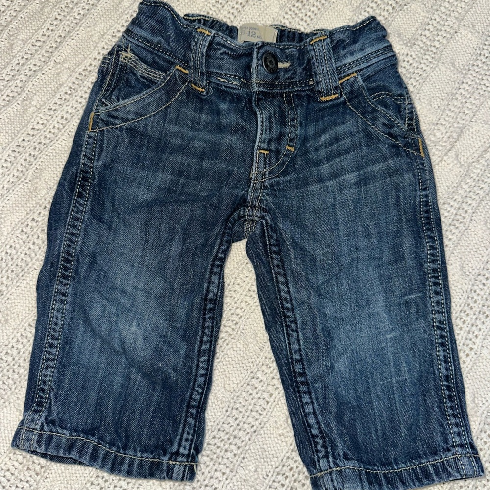 GAP Dark Indigo Elastic-Waist Kids Denim Jeans